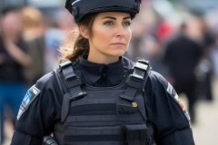 屋里屋外防盗门锁全国官网热线电话告诉你=青岛181cm女特警五一再出圈，惊艳全场！