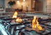 百野燃气灶厂家客服专线讲解۞奥克斯燃气灶813：家用烹饪新选择，高效节能安全可靠