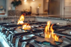 百野燃气灶厂家客服专线讲解۞奥克斯燃气灶813：家用烹饪新选择，高效节能安全可靠