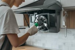 林内油烟机售后速联传授@油烟机拆洗后风叶异响处理方法揭秘