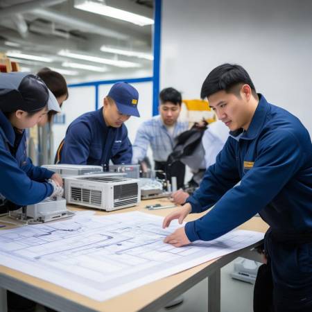 苏州美的中央空调施工攻略：高效安装，舒适生活一步到位