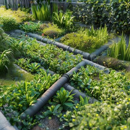 地下管道藏绿植美图