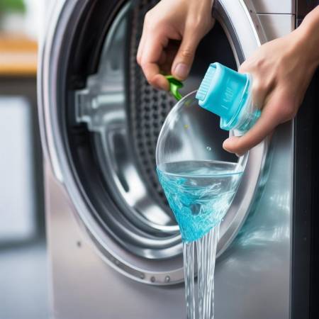 更换消毒水，先关电源排空。