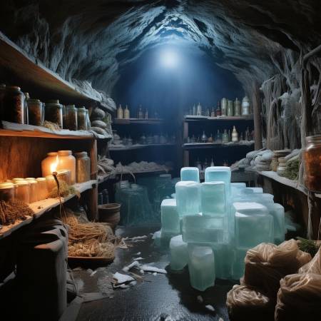 古代冰窖:地下冰箱,冬藏夏用