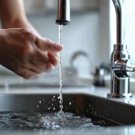 检查热水器水流
