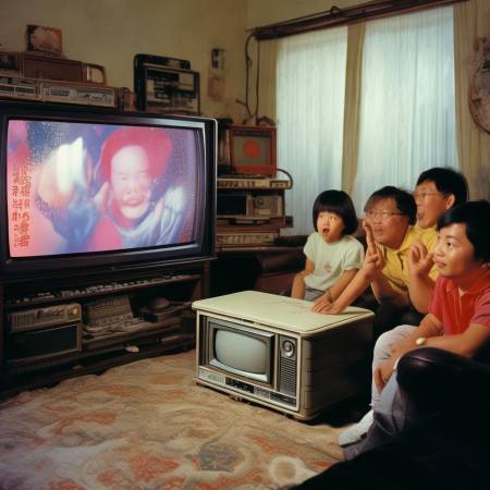科技发展,黑白电视退场