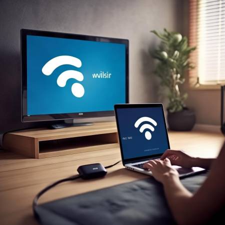 输入WiFi密码,电视连网