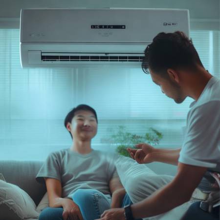 空调调试,夏日清凉来啦!