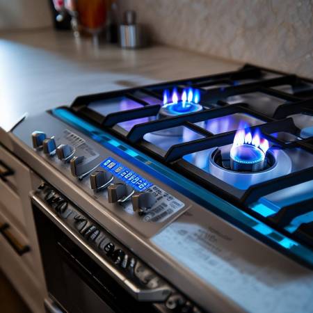 燃气灶自动熄火保护