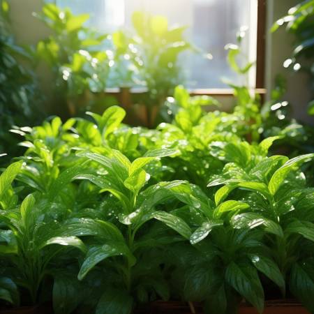 空气能助力花草成长