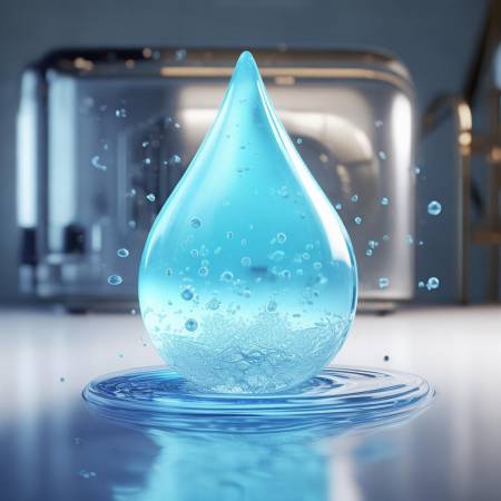 臭氧水滴消毒图标