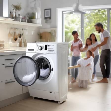 小天鹅洗衣机，洗净便捷生活