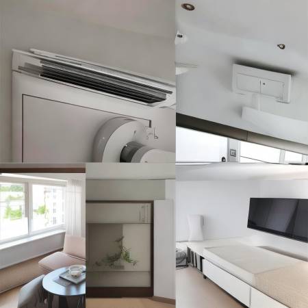 中央空调类型多样，选风管或隐藏