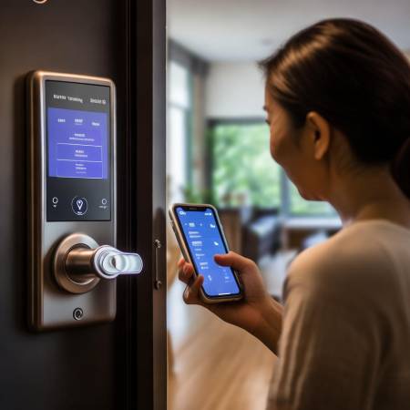 智能锁分享密钥：解锁便捷生活新体验