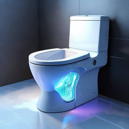 “主板智能控制马桶盖”