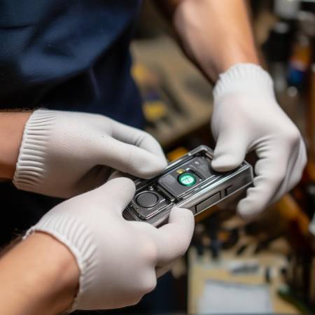 更换锁头，检查螺丝。