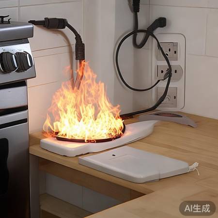 抽油烟机拔插头防火灾