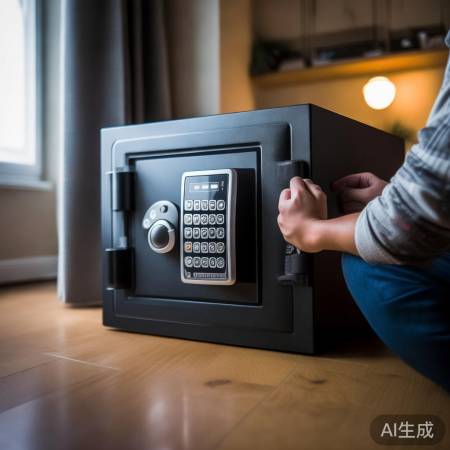 双保险柜，出门锁门，安全密码