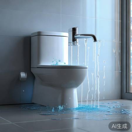 “水压不稳致马桶异常”