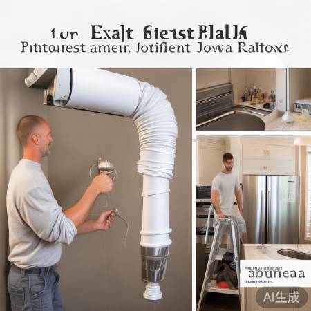 简易抽油烟管道安装