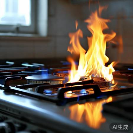燃气灶燃烧不充分