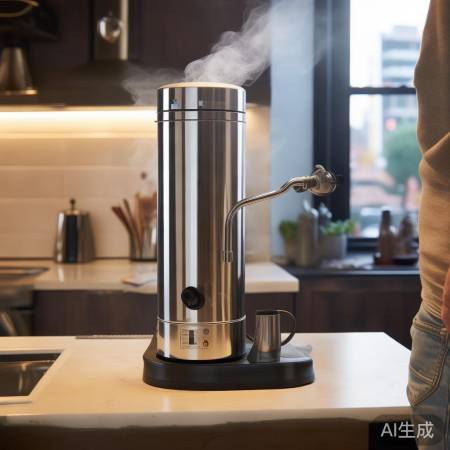 开启热水器，控温50-70℃