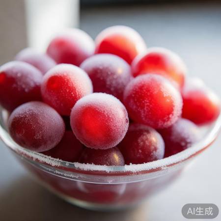 冰葡萄冷冻口感佳