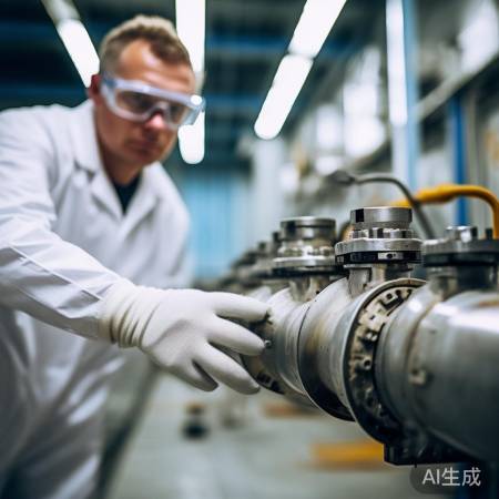 管道接口检查，防止漏气