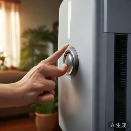 壁挂炉电源键长按解救法