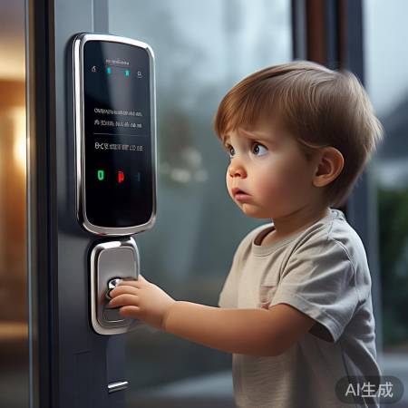 小孩误设密码，邻居及时救出