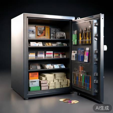 “得力8654保险柜,容量大,