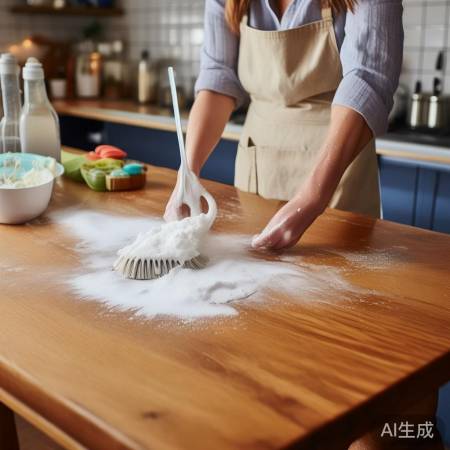 小苏打白醋面膜清洁冰箱