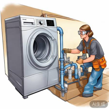 壁挂洗衣机排水接地漏安装攻略