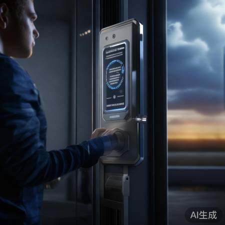 智能锁体：人脸解锁霸王锁体，安全便捷生活新选择