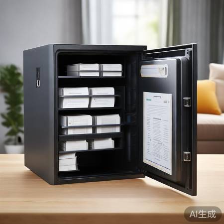 保险柜人性化，多尺寸，存证充电