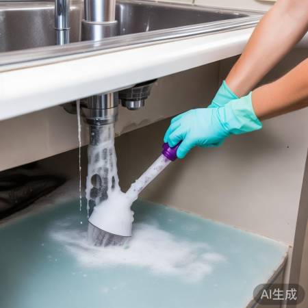 清洁排水管除异味