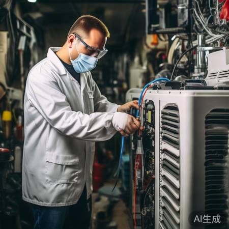 准备加液器和合格冷媒