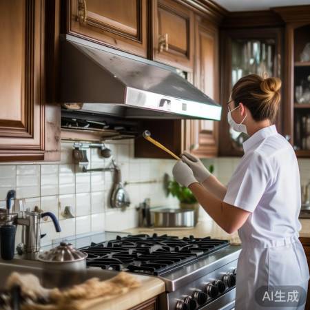 专业清洗油烟机,省心又安全