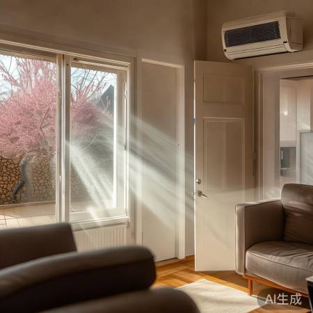 春秋温差通风，夏日空调风扇助力