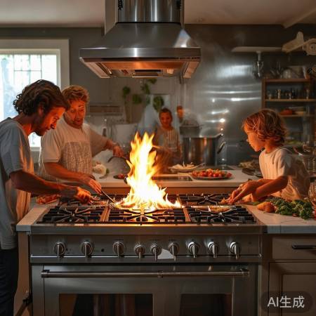 “华帝燃气灶,烹饪家的味道”