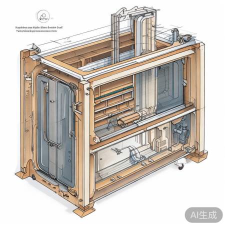 吊柜机内部结构图