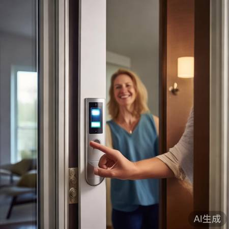 “普利多指纹锁，便捷生活好帮手