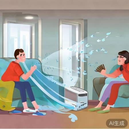 空调向下吹风坏处多