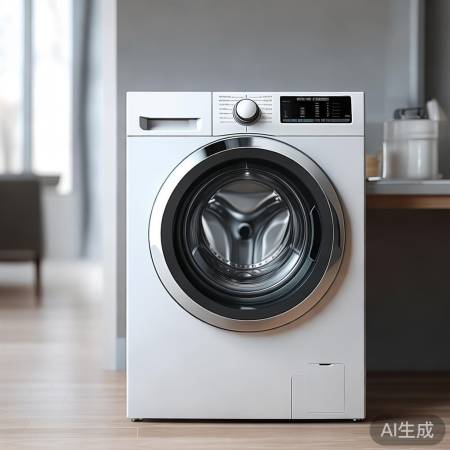 洗衣机外观简洁耐看