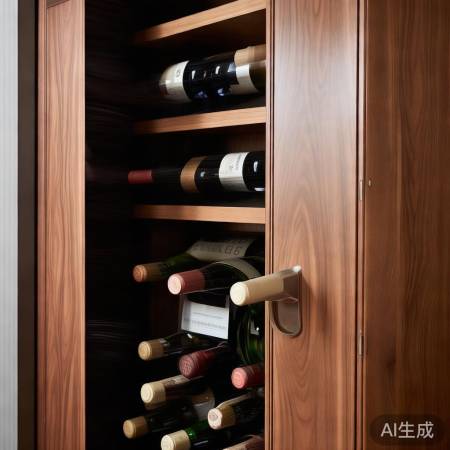 红酒柜门:品质至上