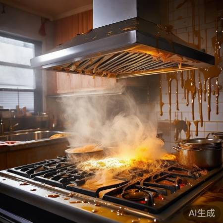厨房油烟机，油渍困扰大