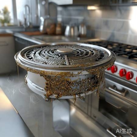 “抽油烟机核心部件，转子清洗防