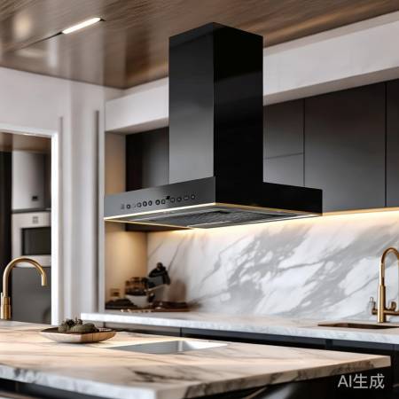 Robam欧式吸油烟机,吸力强