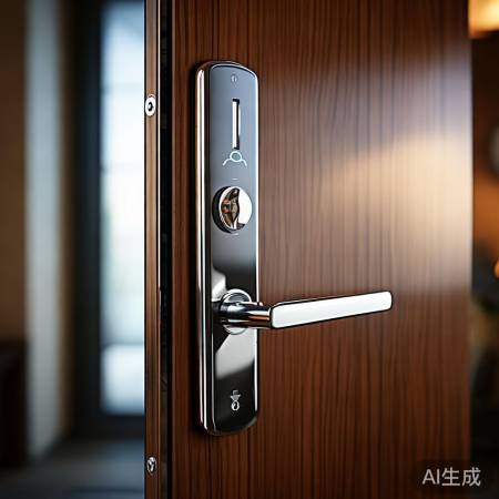 艾栖指纹锁，电镀工艺精湛