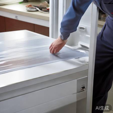 安装防水膜像挂窗帘